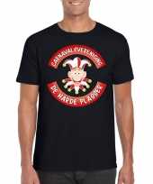 Carnavalsvereniging harde plasser brabant heren t-shirt zwart