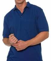 Heren grote maten poloshirt