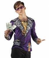 Heren shirt pimp opdruk