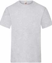 Pack maat xl grijze t-shirts ronde hals gr heavy t heren 10209090