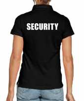 Security poloshirt zwart heren 10145260