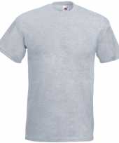 Set stuks basic licht grijs t-shirt heren maat l