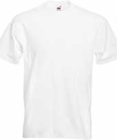 Set stuks basic wit t-shirt heren maat l 10273114